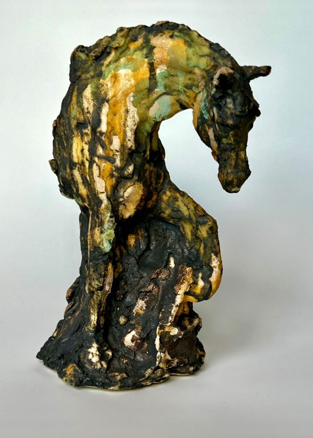 The-Release-Unique-Equine-Sculpture.-Ceramic-Stoneware