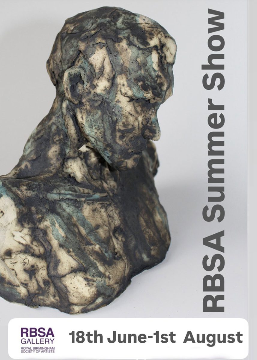 Gwenda-Jones-Sculpture.-Held-in-Thought.-Male-portrait-sculpture.-Ceramic-Stoneware-Sculpture.RBSA SUMMER SHOW