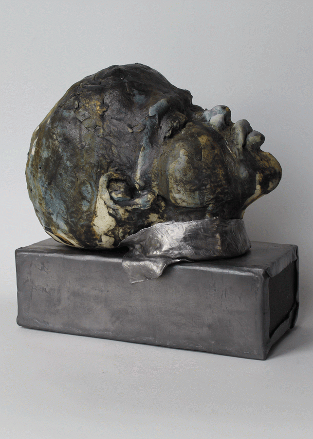 Longing-to-Belong.-Portrait-Sculpture-exploring-identity-and-belonging.Side-Profile