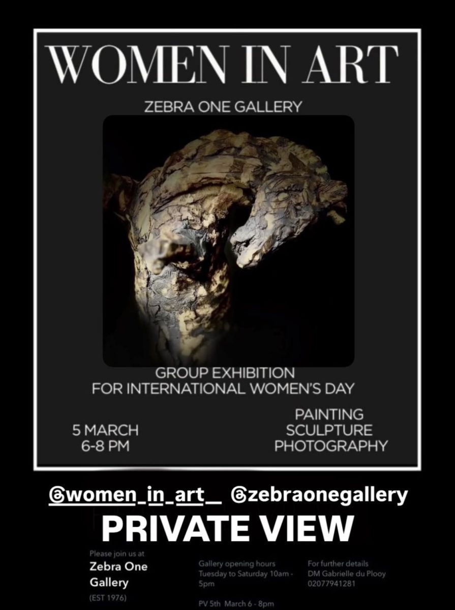 WOMEN-IN-ART-GROUP-EXHIBITION-FOR-INTERNATIONAL-WOMENS-DAY-ZEBRA-ONE-GALLERY-HAMPSTEAD